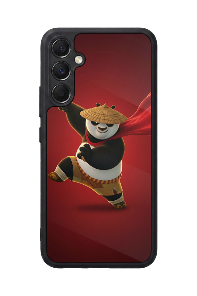 Samsung Galaxy A34 Uyumlu Kung Fu Panda Tasarımlı Glossy Premium Kılıf