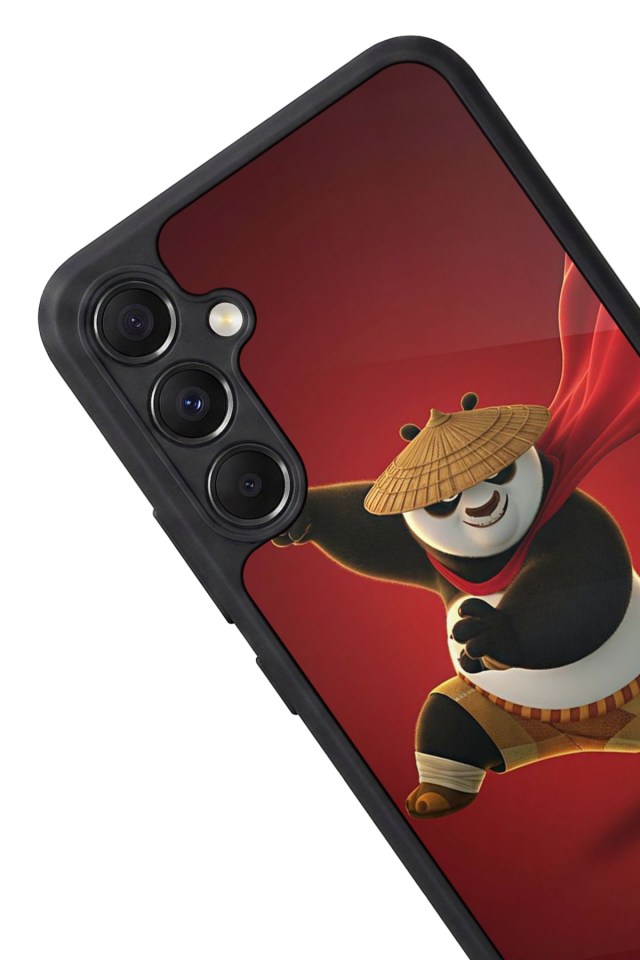 Samsung Galaxy A34 Uyumlu Kung Fu Panda Tasarımlı Glossy Premium Kılıf