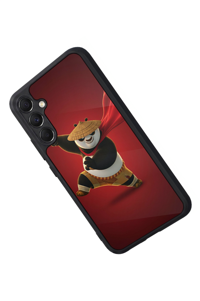 Samsung Galaxy A34 Uyumlu Kung Fu Panda Tasarımlı Glossy Premium Kılıf