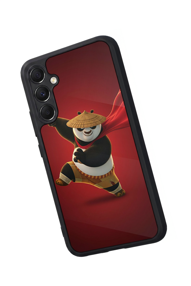 Samsung Galaxy A34 Uyumlu Kung Fu Panda Tasarımlı Glossy Premium Kılıf