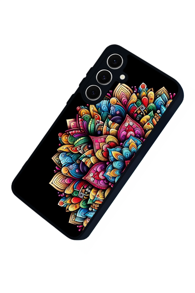 Samsung Galaxy S24 FE Uyumlu Simsek Tasarımlı Glossy Premium Kılıf