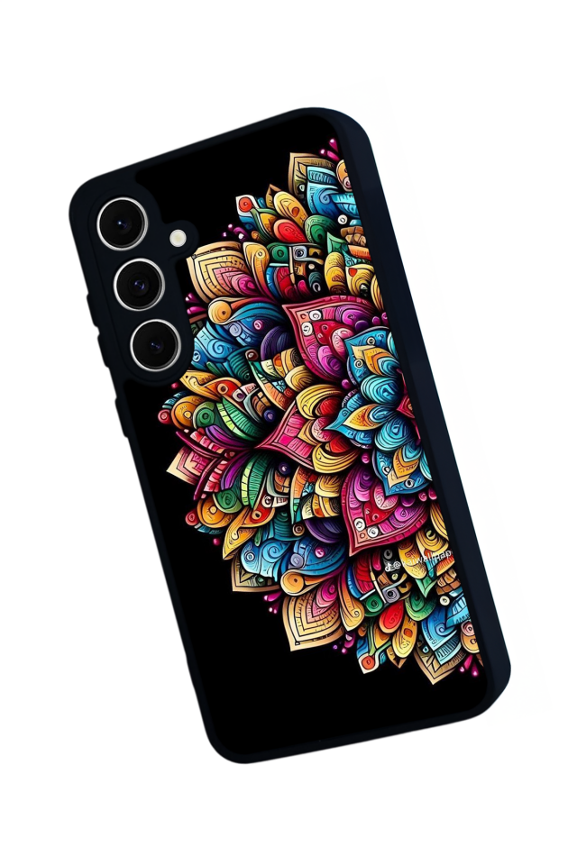 Samsung Galaxy S24 FE Uyumlu Simsek Tasarımlı Glossy Premium Kılıf