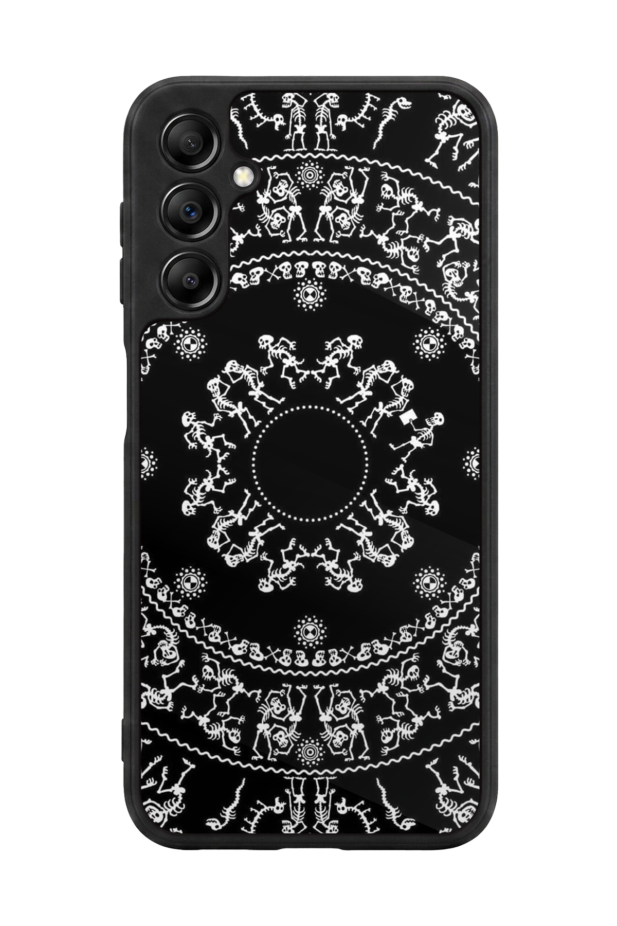 Samsung Galaxy A14 Uyumlu Mandala Tasarımlı Glossy Premium Kılıf