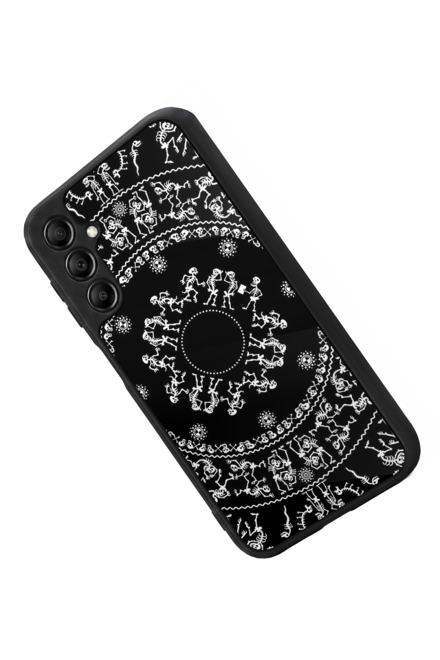 Samsung Galaxy A14 Uyumlu Mandala Tasarımlı Glossy Premium Kılıf