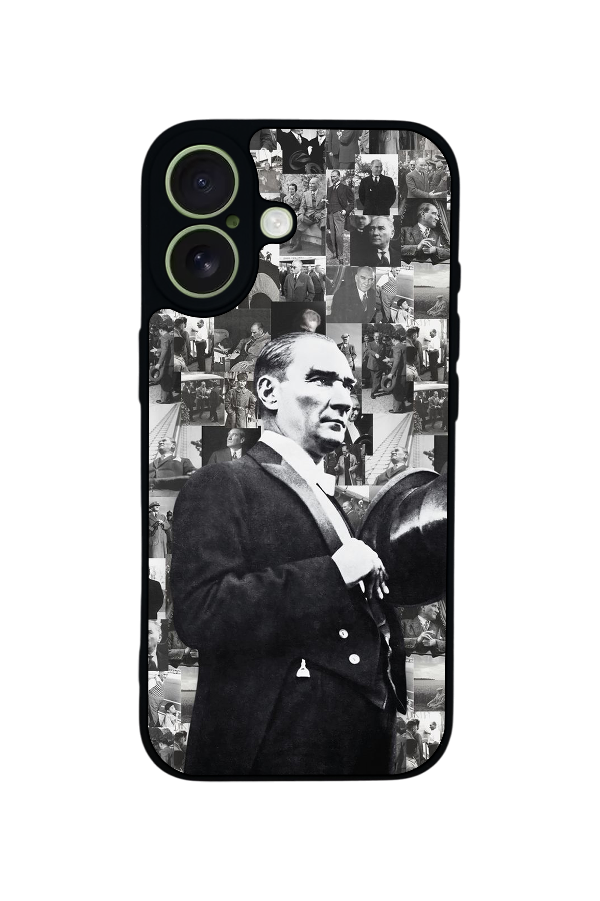 iPhone 17 Uyumlu Mustafa Kemal Ataturk Tasarımlı Glossy Premium Kılıf
