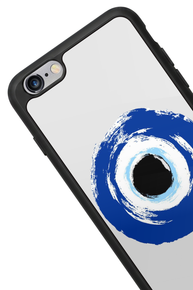 iPhone 6s Plus Uyumlu Nazar Tasarımlı Glossy Premium Kılıf