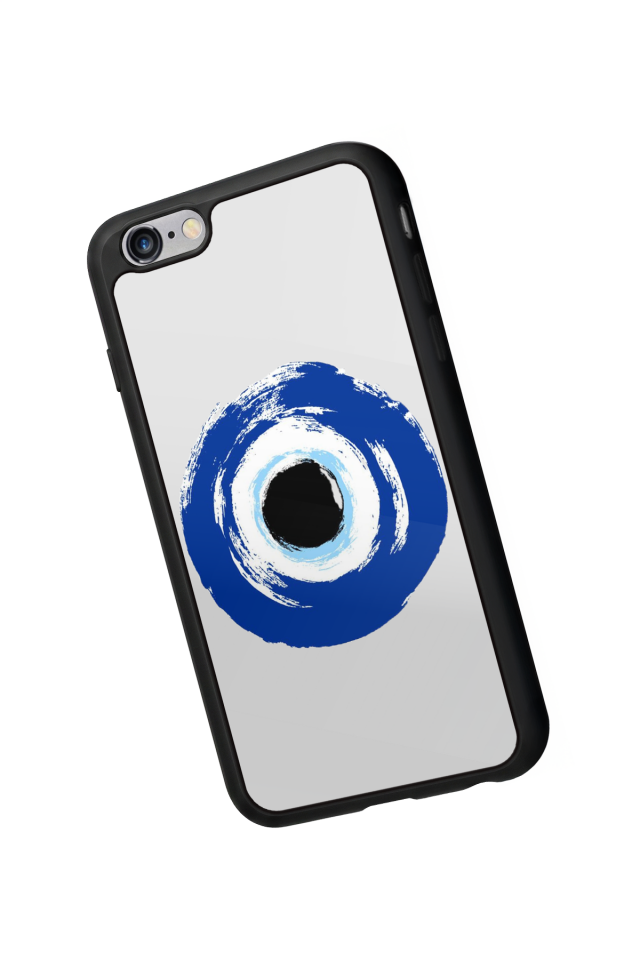 iPhone 6s Plus Uyumlu Nazar Tasarımlı Glossy Premium Kılıf