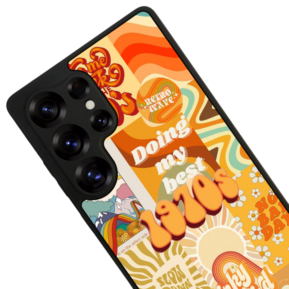 Samsung Galaxy S25 Ultra Uyumlu Poster Tasarımlı Glossy Premium Kılıf