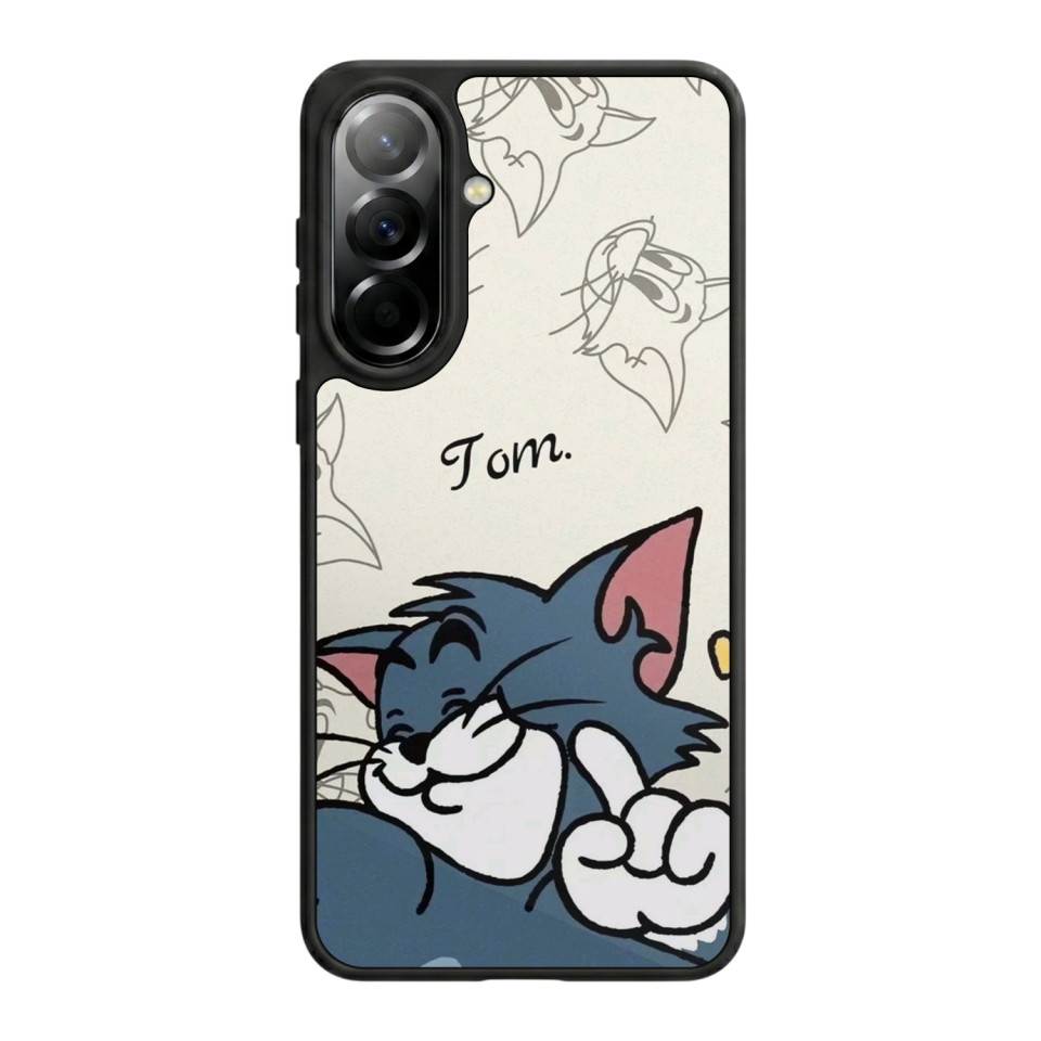 Samsung Galaxy A57 Uyumlu Tom And Jerry Tasarımlı Glossy Premium Kılıf