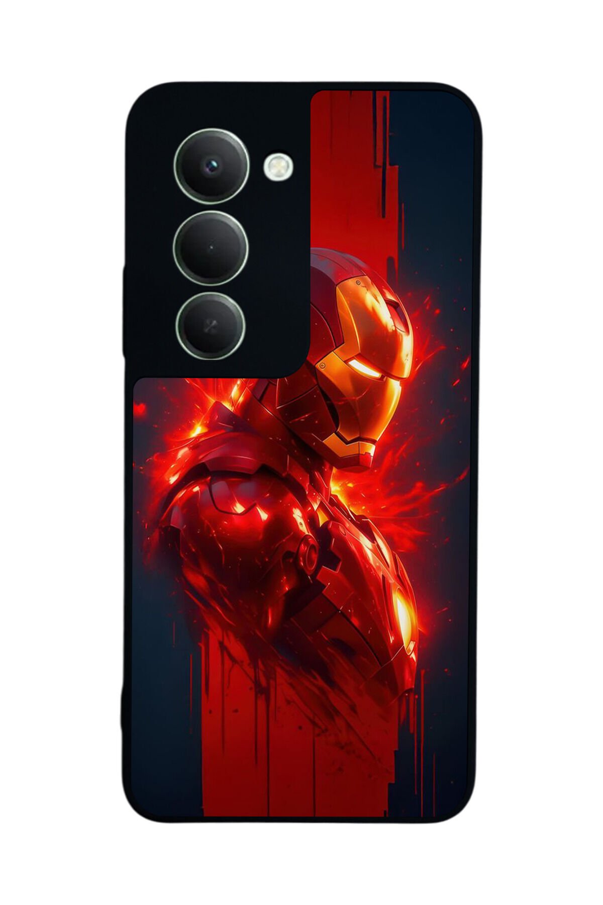 Xiaomi Redmi 15 5G Uyumlu Iron Man ( Demir Adam ) Tasarımlı Glossy Premium Kılıf