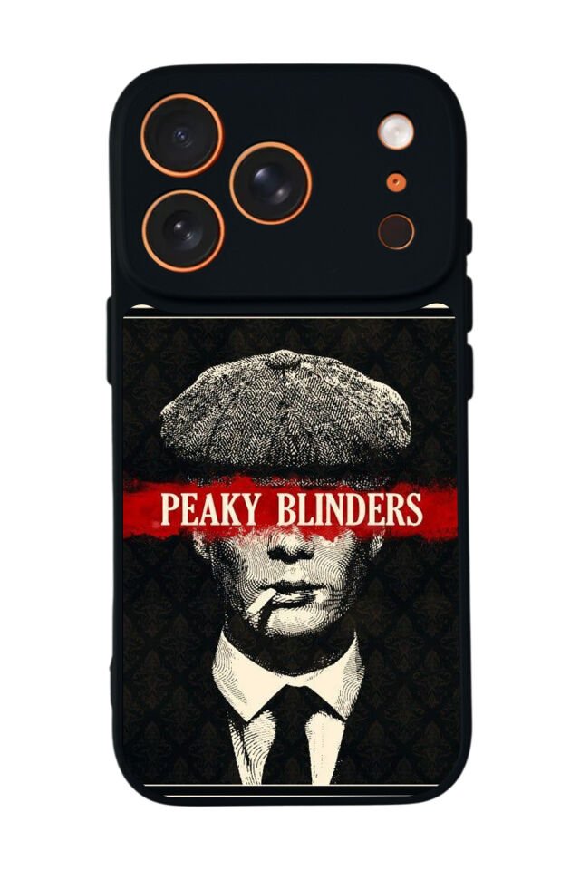 iPhone 17 Pro Max Uyumlu Peaky Blinders Tasarımlı Glossy Premium Kılıf