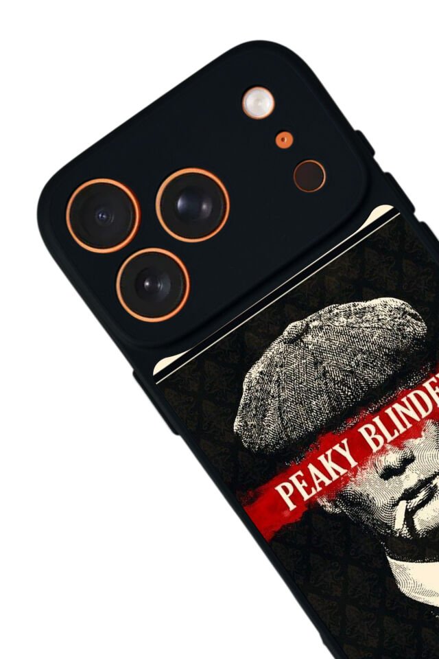 iPhone 17 Pro Max Uyumlu Peaky Blinders Tasarımlı Glossy Premium Kılıf