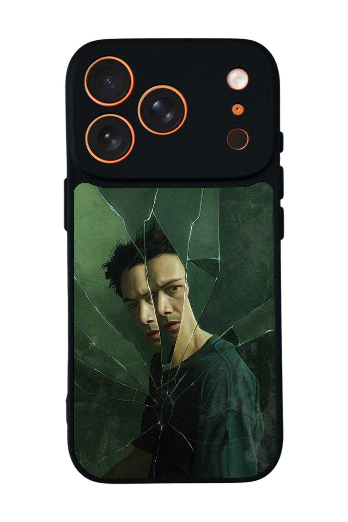 iPhone 17 Pro Uyumlu MatriiPhone 17 Pro Tasarımlı Glossy Premium Kılıf