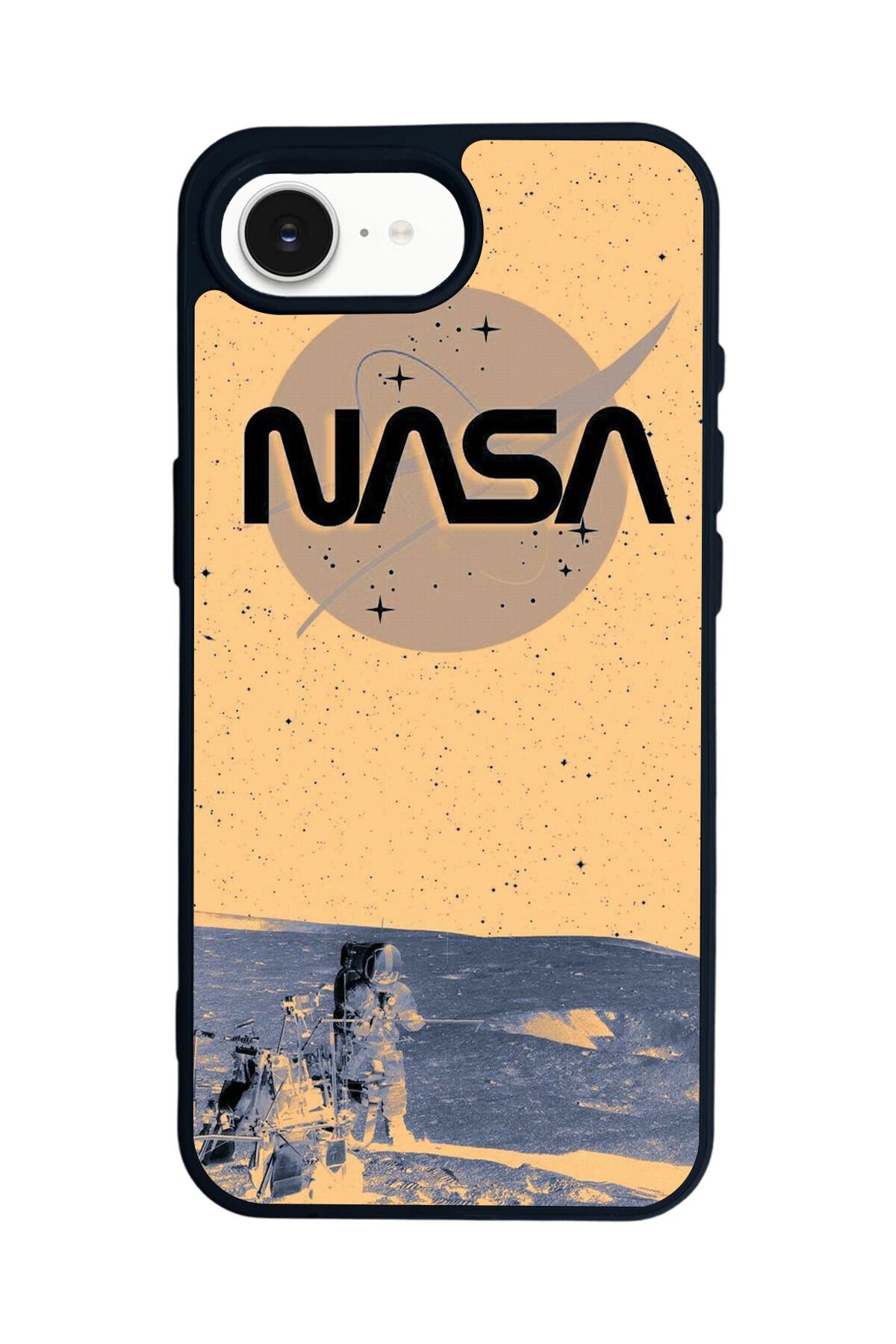 iPhone 16E Uyumlu Nasa Tasarımlı Glossy Premium Kılıf