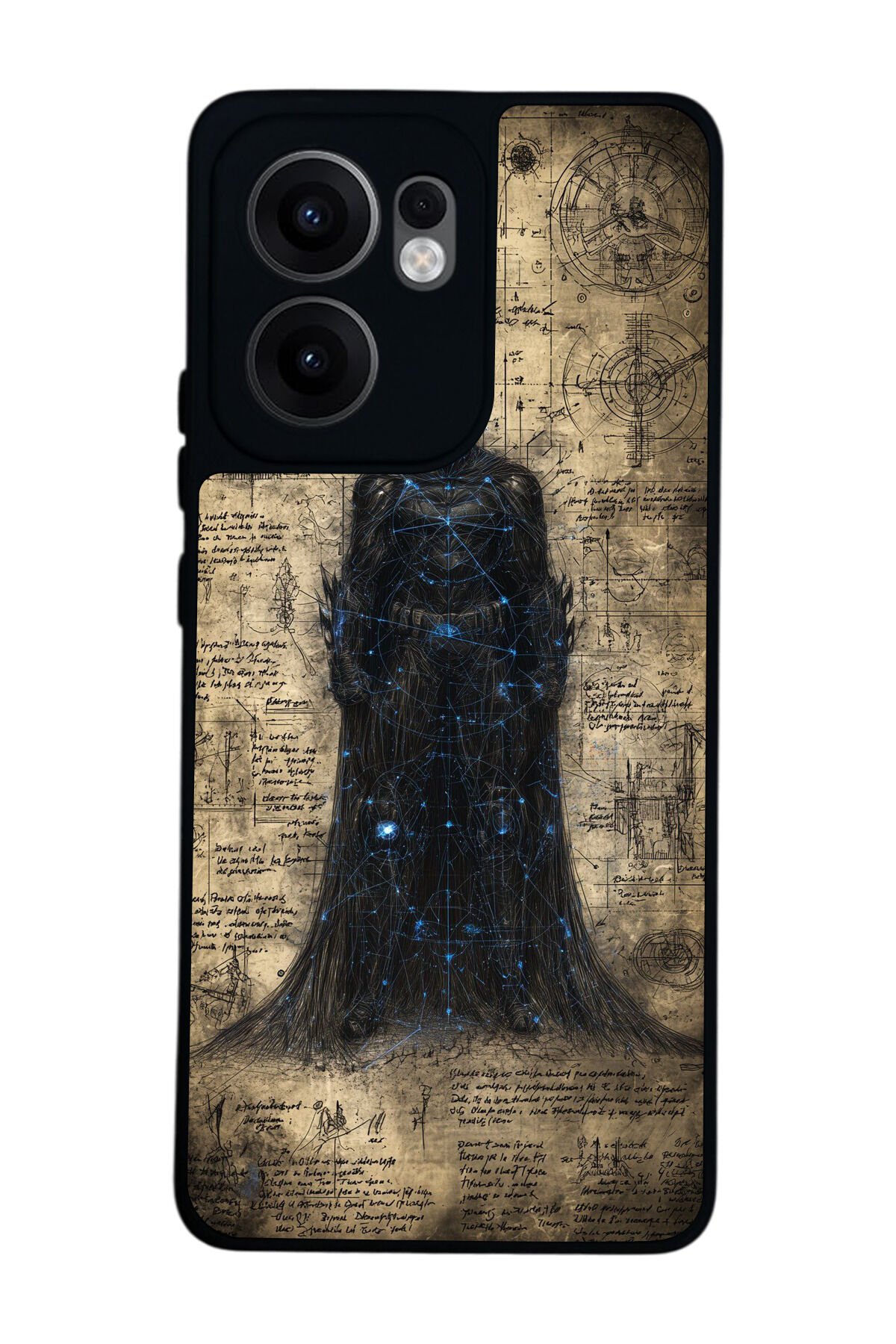 Oppo Reno 13F Uyumlu Batman Tasarımlı Glossy Premium Kılıf