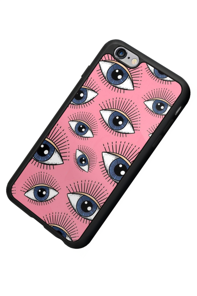 iPhone 6 Plus Uyumlu Göz Tasarımlı Glossy Premium Kılıf