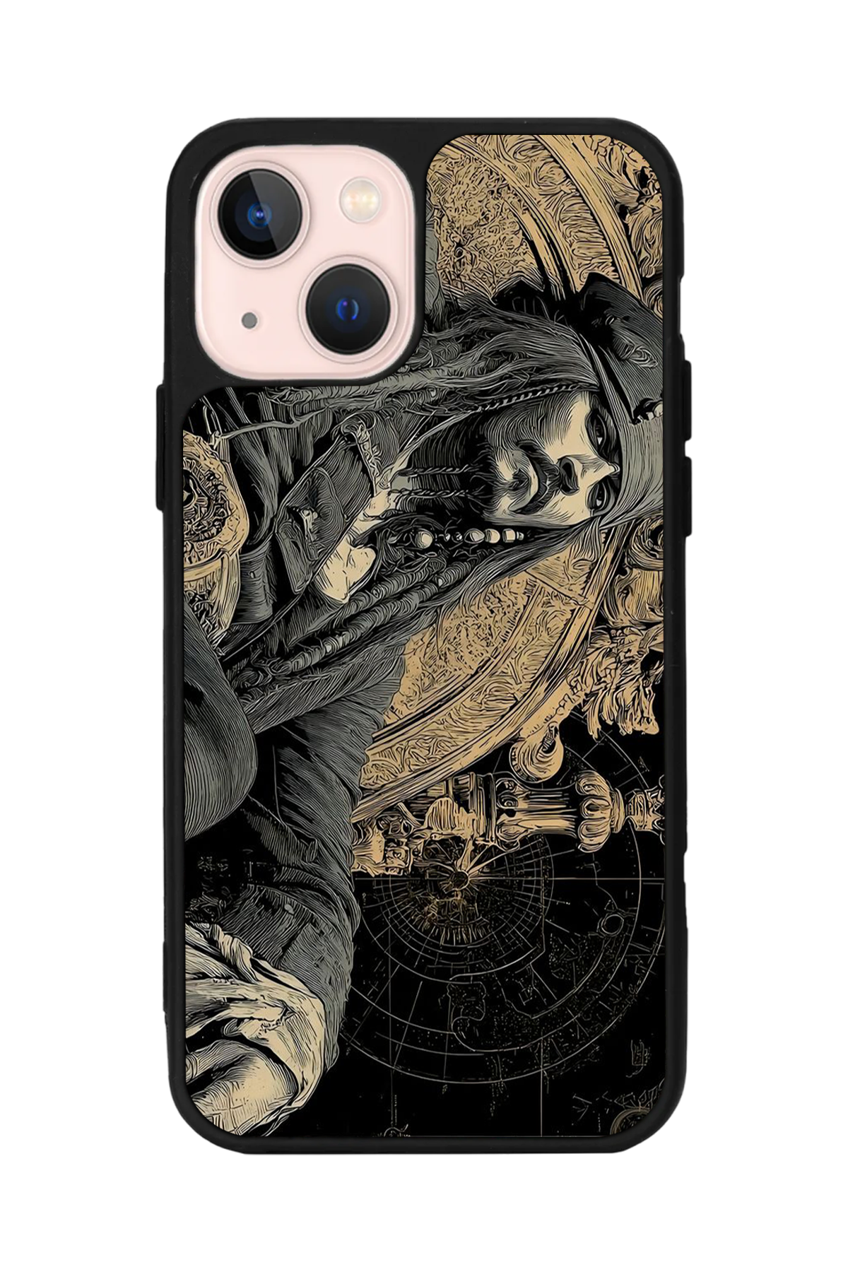 iPhone 15 Plus Uyumlu Korsan Tasarımlı Glossy Premium Kılıf