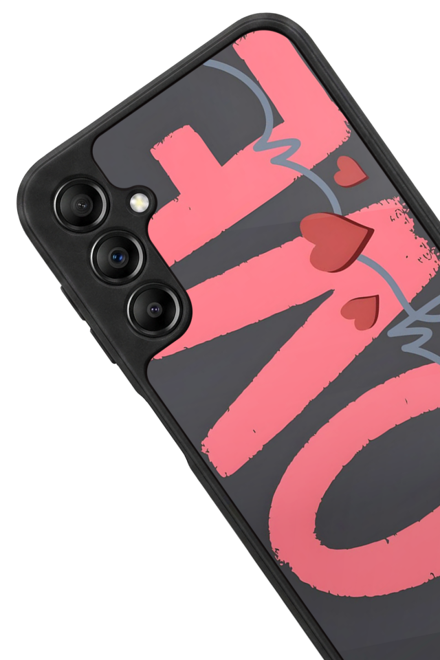 Samsung Galaxy A14 Uyumlu Love Tasarımlı Glossy Premium Kılıf