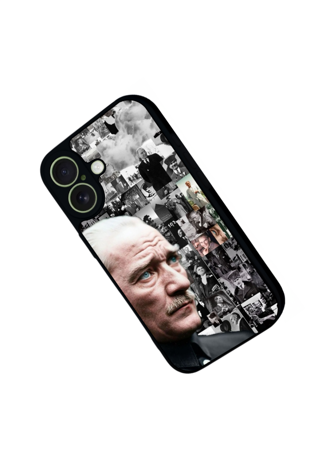 iPhone 17 Uyumlu Mustafa Kemal Ataturk Tasarımlı Glossy Premium Kılıf