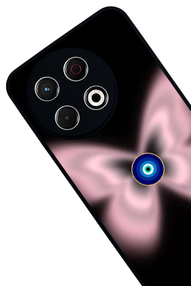 Tecno Spark 30 Pro Uyumlu Nazar Tasarımlı Glossy Premium Kılıf