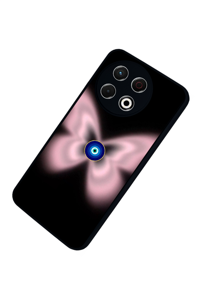 Tecno Spark 30 Pro Uyumlu Nazar Tasarımlı Glossy Premium Kılıf