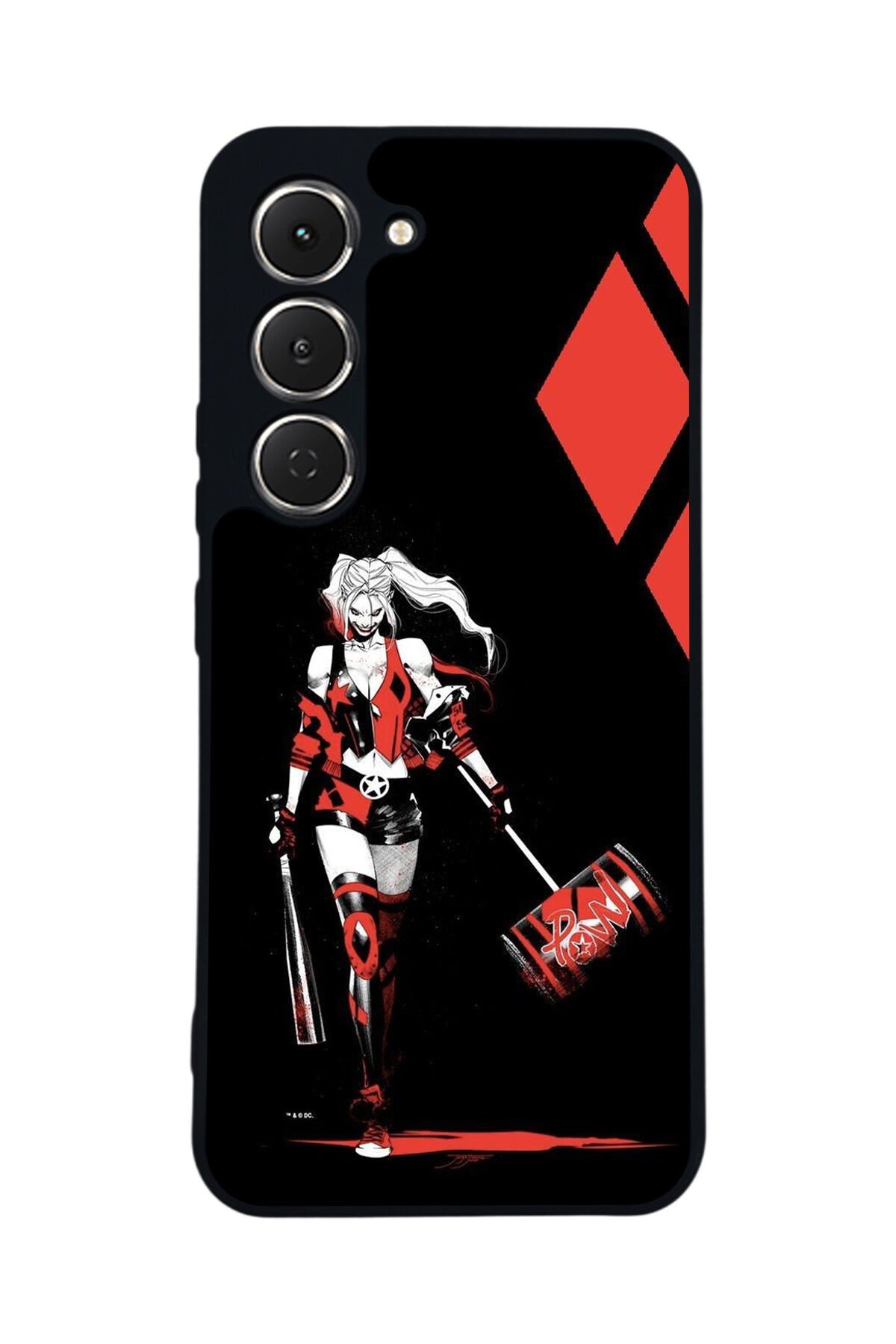 Tecno Spark 40 Pro Uyumlu HarleyQueen Tasarımlı Glossy Premium Kılıf