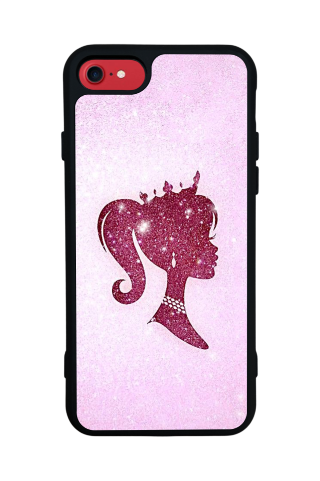 iPhone SE Uyumlu Barbie Tasarımlı Glossy Premium Kılıf