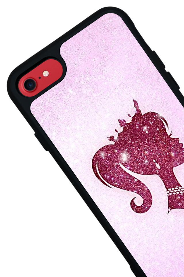 iPhone SE Uyumlu Barbie Tasarımlı Glossy Premium Kılıf
