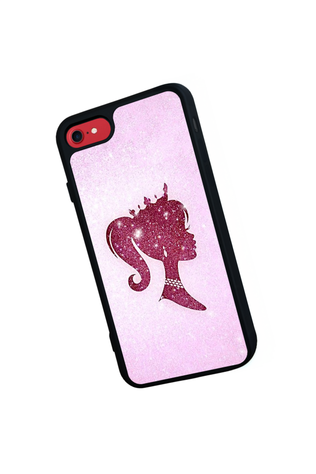 iPhone SE Uyumlu Barbie Tasarımlı Glossy Premium Kılıf