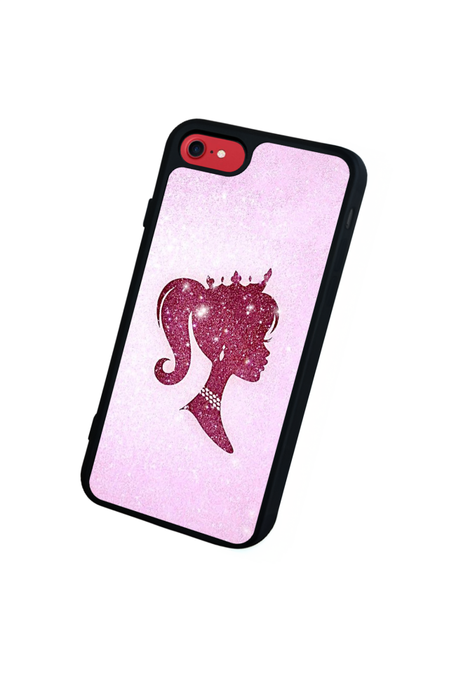 iPhone SE Uyumlu Barbie Tasarımlı Glossy Premium Kılıf