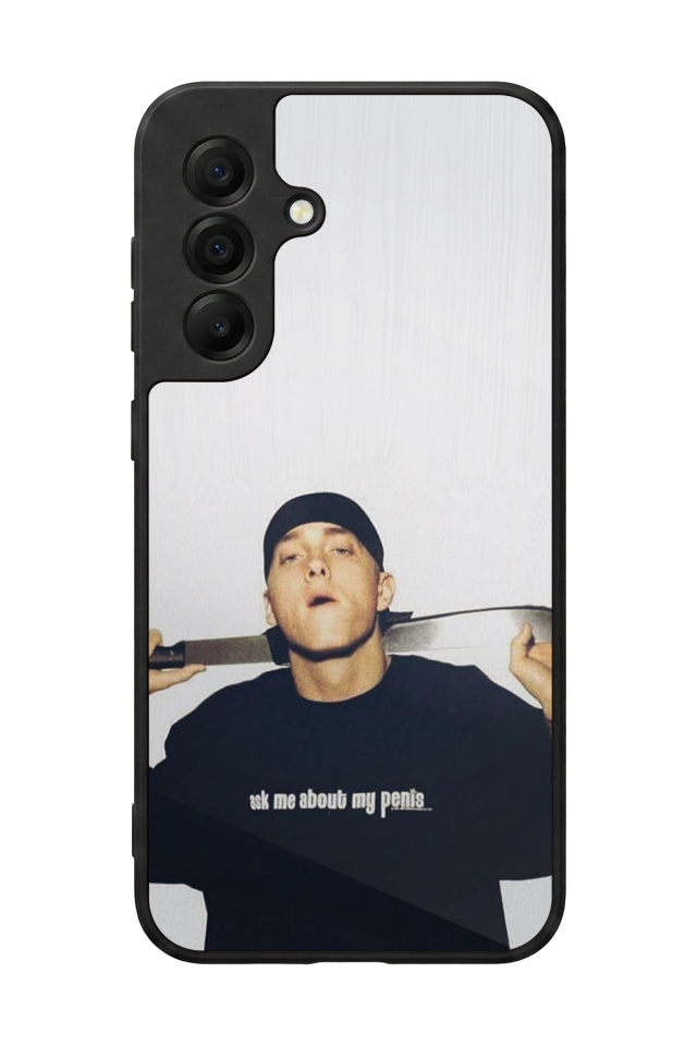 Samsung Galaxy A17 Uyumlu Eminem Tasarımlı Glossy Premium Kılıf