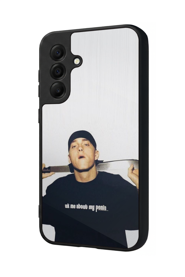 Samsung Galaxy A17 Uyumlu Eminem Tasarımlı Glossy Premium Kılıf