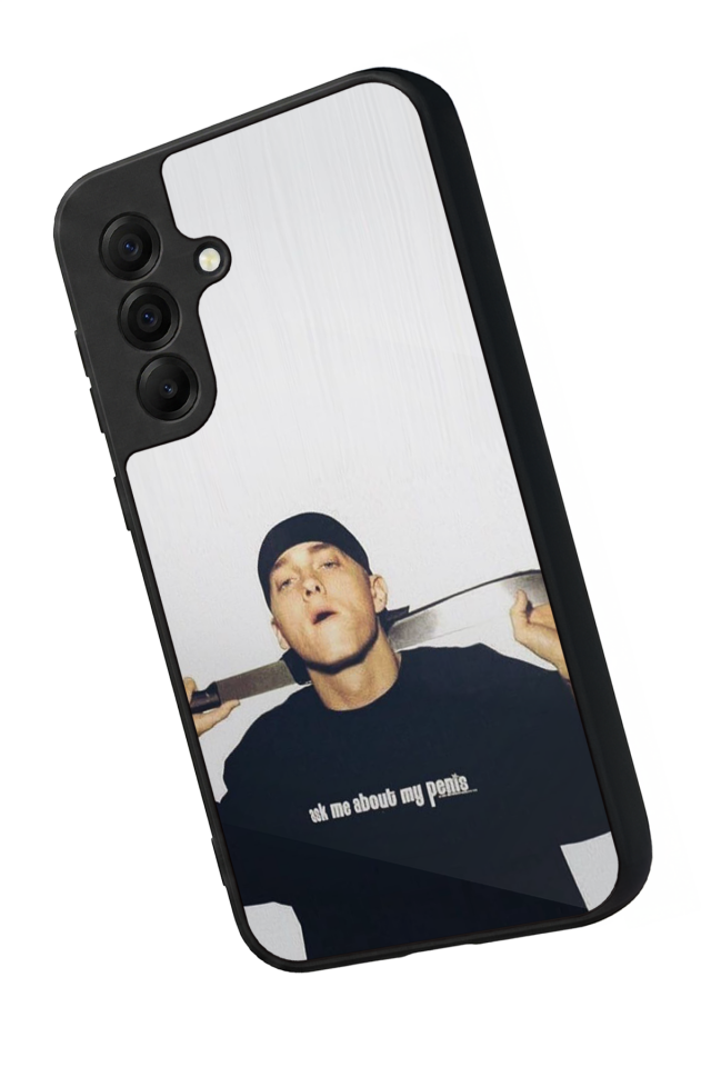 Samsung Galaxy A17 Uyumlu Eminem Tasarımlı Glossy Premium Kılıf