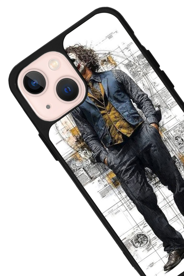 iPhone 14 Plus Uyumlu Joker Tasarımlı Glossy Premium Kılıf
