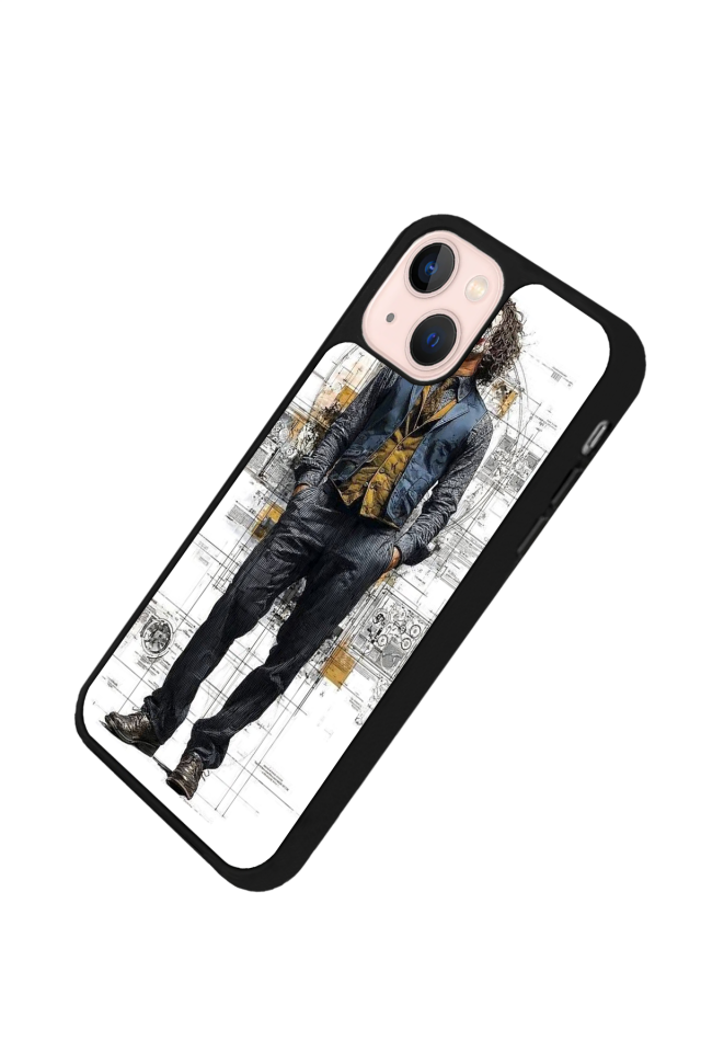 iPhone 14 Plus Uyumlu Joker Tasarımlı Glossy Premium Kılıf