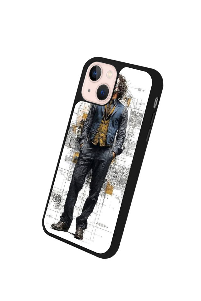 iPhone 14 Plus Uyumlu Joker Tasarımlı Glossy Premium Kılıf