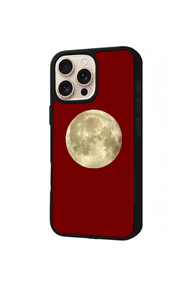 iPhone 14 Pro Max Uyumlu Kirmizi Tasarımlı Glossy Premium Kılıf