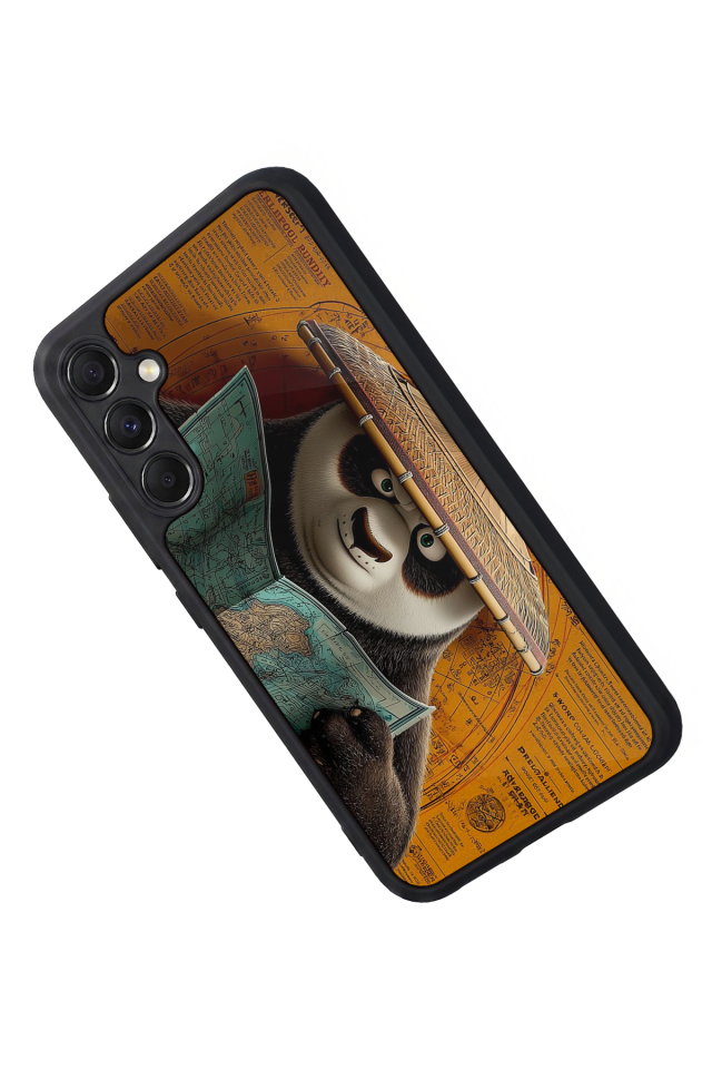 Samsung Galaxy A34 Uyumlu Kung Fu Panda Tasarımlı Glossy Premium Kılıf