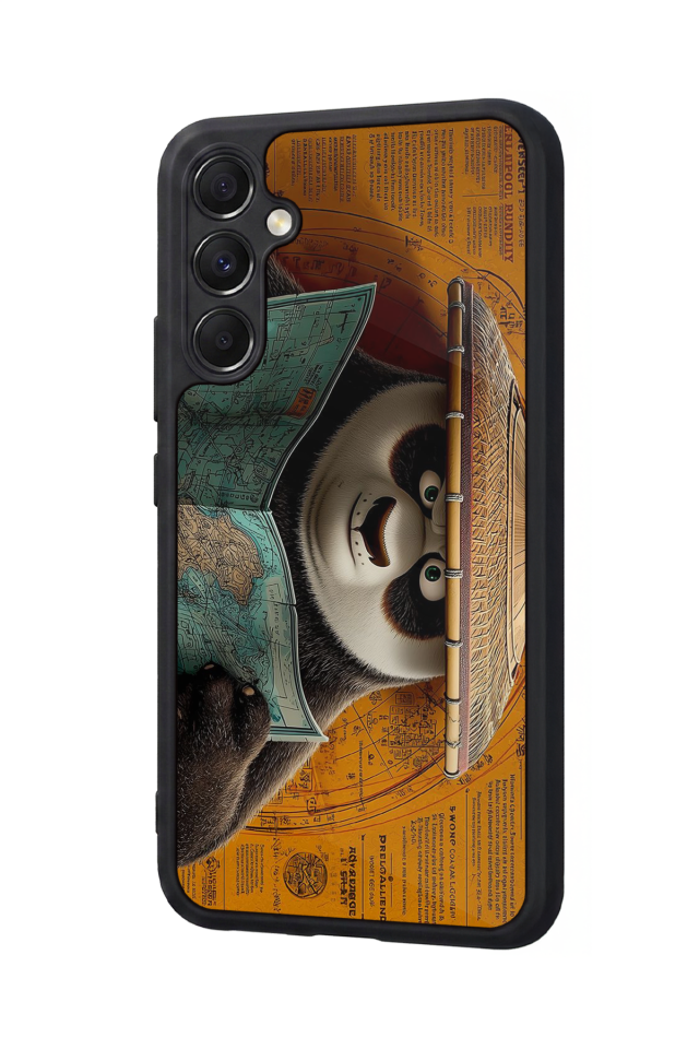 Samsung Galaxy A34 Uyumlu Kung Fu Panda Tasarımlı Glossy Premium Kılıf