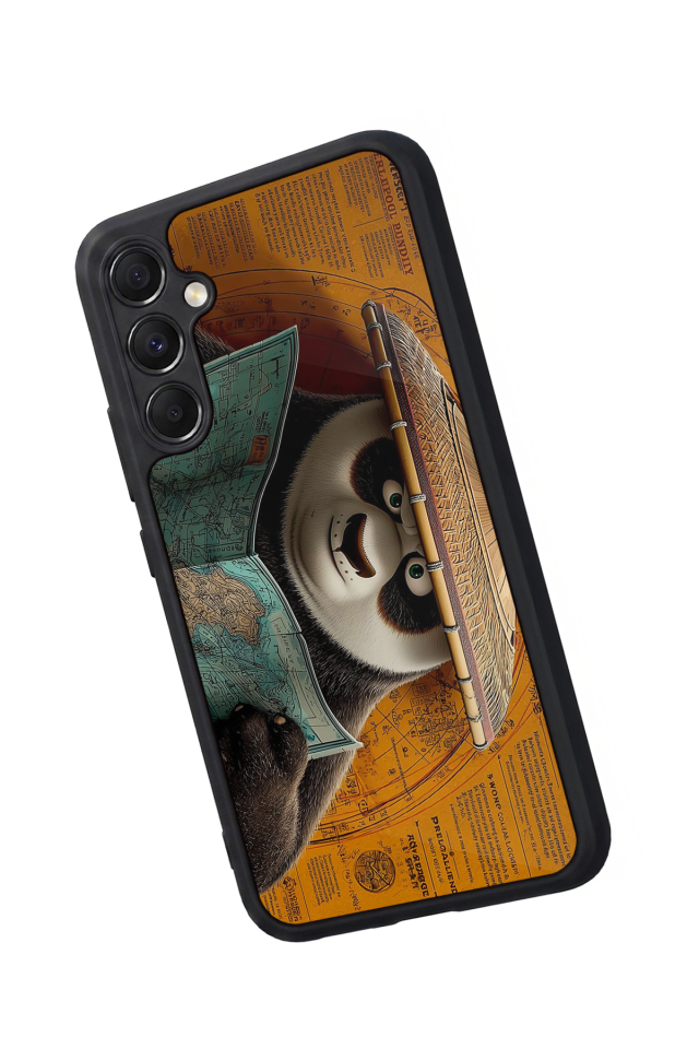 Samsung Galaxy A34 Uyumlu Kung Fu Panda Tasarımlı Glossy Premium Kılıf