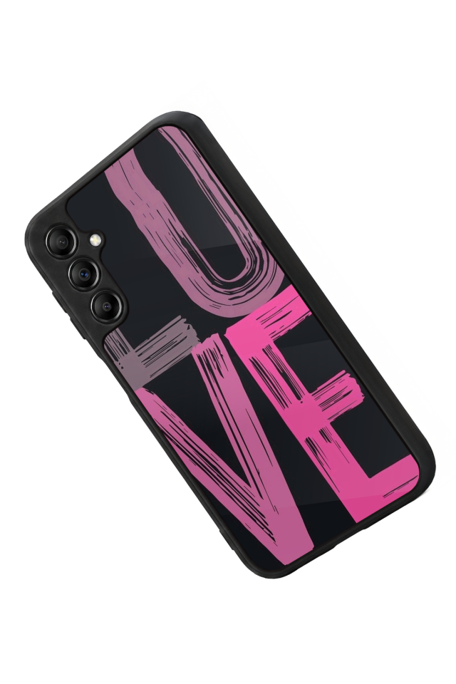 Samsung Galaxy A14 Uyumlu Love Tasarımlı Glossy Premium Kılıf