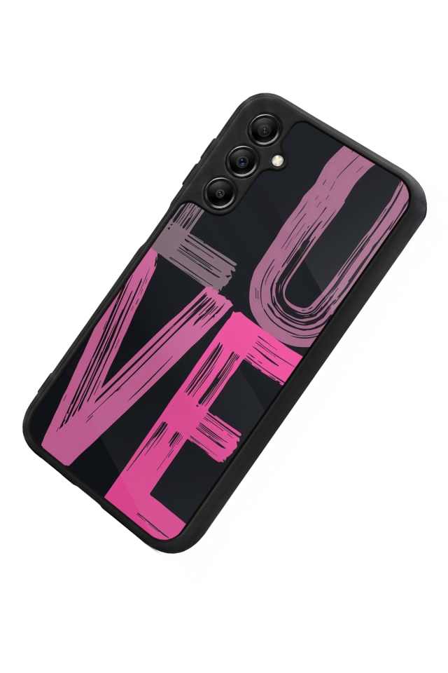 Samsung Galaxy A14 Uyumlu Love Tasarımlı Glossy Premium Kılıf