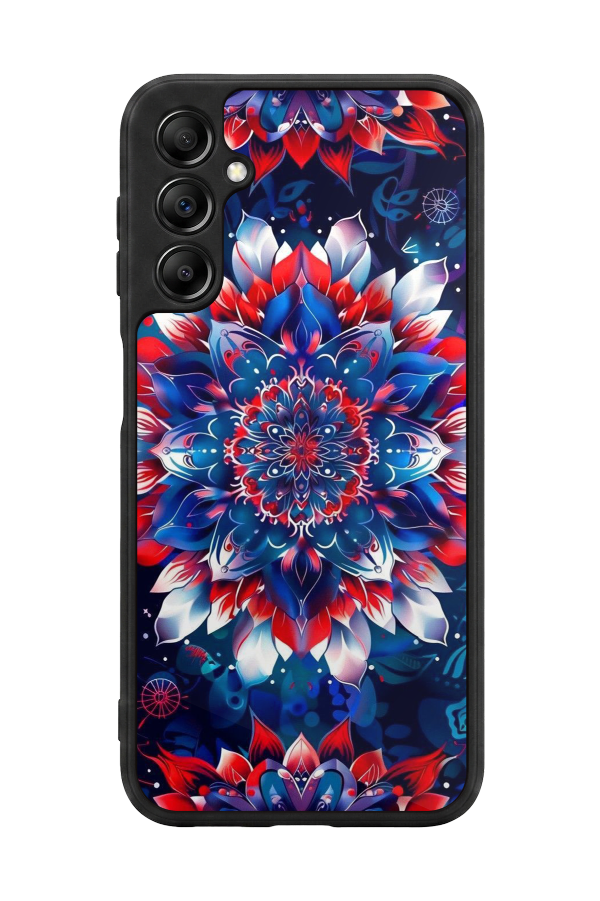 Samsung Galaxy A14 Uyumlu Mandala Tasarımlı Glossy Premium Kılıf