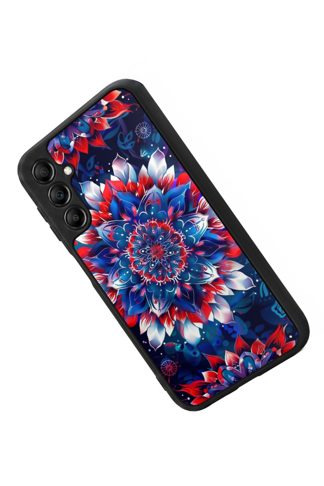 Samsung Galaxy A14 Uyumlu Mandala Tasarımlı Glossy Premium Kılıf