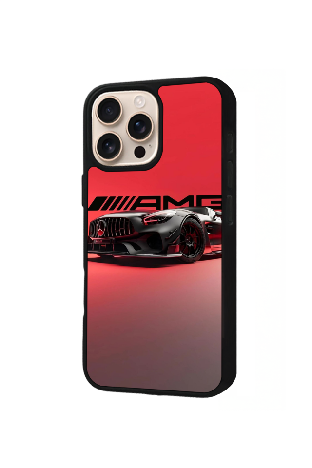 iPhone 15 Pro Uyumlu Mercedes Tasarımlı Glossy Premium Kılıf
