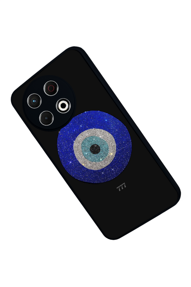 Tecno Spark 30 Pro Uyumlu Nazar Tasarımlı Glossy Premium Kılıf