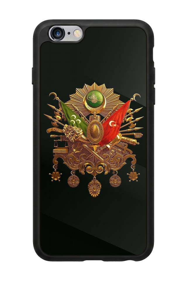 iPhone 6 Plus Uyumlu Osmanli Tugrasi Tasarımlı Glossy Premium Kılıf