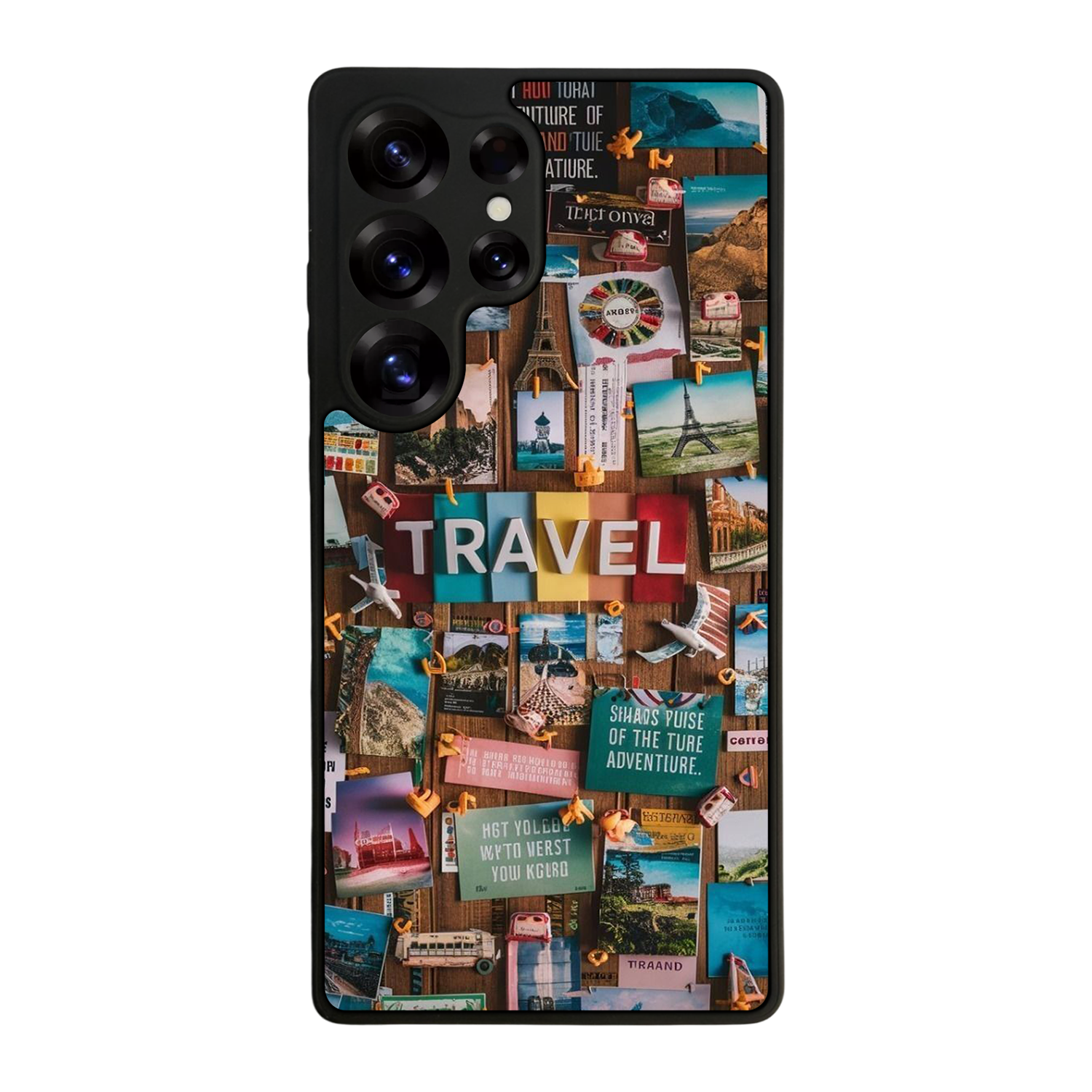 Samsung Galaxy S25 Ultra Uyumlu Poster Tasarımlı Glossy Premium Kılıf