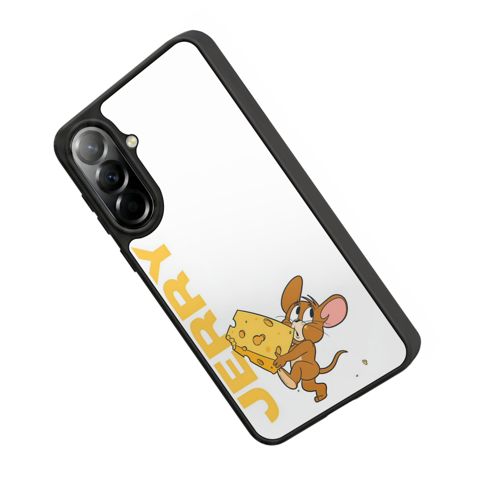 Samsung Galaxy A57 Uyumlu Tom And Jerry Tasarımlı Glossy Premium Kılıf
