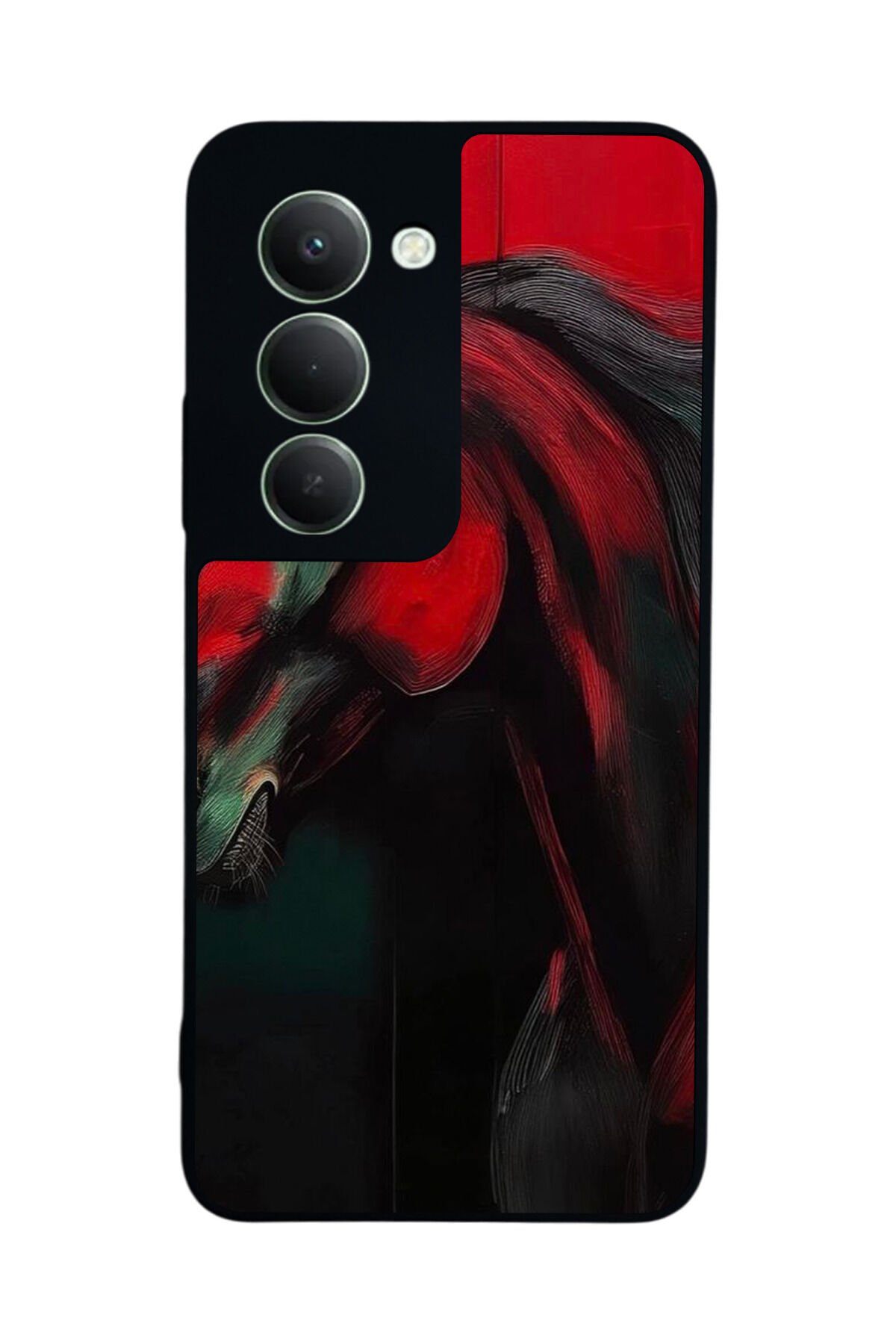 Xiaomi Redmi 15 5G Uyumlu At Horse Tasarımlı Glossy Premium Kılıf